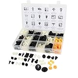 uxcell プッシュイン トリムクリップ　　クリップ　15 x 8 x 13mm　カラフル　トヨタA3用