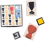 Yellow Owl Workshop pattern stamp trophy　スタンプインクセット