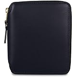 コムデギャルソン COMME des GARCONS 財布 二つ折り ラウンドファスナー CLASSIC ネイビー SA2100 [並行輸入品]