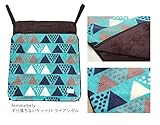ベビーカー用ケット フットマフ ブランケット 2枚セットで温度調節簡単だから春秋冬の3シーズン長～く使えちゃう♪ずり落ちないケット 自転車のチャイルドシートカバーにも 日本製 (トライアングル)