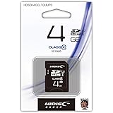 HIDISC SDHCカード 4GB CLASS10 UHS-1対応 プラケース付き HDSDH4GCL10UIJP3
