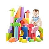 amazing hobby EVA素材 積み木 ブロック おもちゃ 知育 玩具 選べる 50ピース 41ピース 汽車ポッポ (50ピース(EVA))