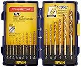 Irwin301800915-Piece Titanium Drill Bit Set-15PC TITANIUM BIT SET (並行輸入品)