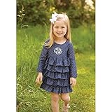 Mud Pie DRESS ガールズ 5 ブルー 1142186-5T