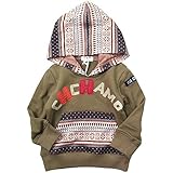 《秋冬春対応》 CHILD CHAMP(チャイルド チャンプ) 裏毛フード付きトレーナー 95cm/GR NO.C-271074