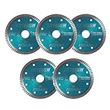 KSダイヤ スーパーウェーブ KS-105SW プロ ダイヤモンドカッター 105mm（4インチ）【5枚セット】