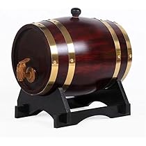 Amazon｜熟成ウィスキー用オーク樽、 1.5L / 3L / 5L / 10L