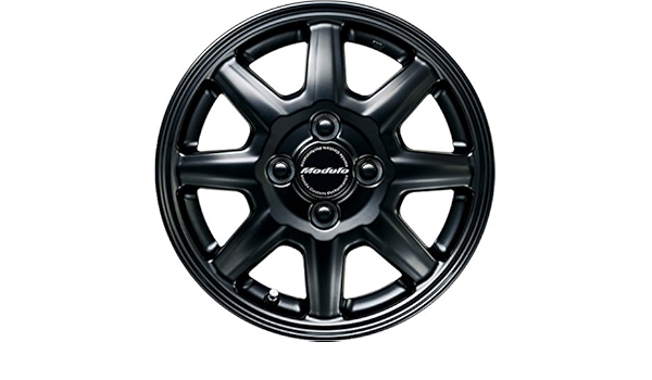 激安通販新作 アルミホイール 14インチ ホンダ純正 エヌワン N One None ホンダ Honda Ms 024 サイズ おしゃれ くるま おすすめ 人気 かっこいい 車 交換 ホイール アルミ 15 10 次モデル １本 塗装 マット ベルリナブラック タイヤ ホイール