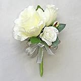 ウエディングブーケ/ブライダル/造花　ブートニア　Ｗ＆Ｗ