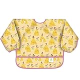 Bumkins Disney Baby Waterproof Sleeved Bib, Belle, 6-24 Months by Bumkins [並行輸入品]