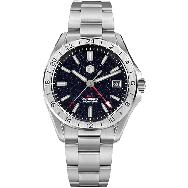 D*7様 SAN MARTIN GMT 自動巻き腕時計 100m防水 Amazon | SAN MARTIN 腕時計 メンズ, GMT 自動巻き 時計 ステンレス鋼