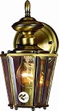 Volume Lighting V9161-7 Outdoor Wall Mount 1-Light, Solid Brass [並行輸入品]