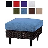 オットマン １人掛けソファ アジアン家具 ラタンソファ 籐家具 オットマン RH-1431BR-OT(レッド)