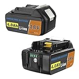 CARRYBATT マキタ BL1840B 互換 バッテリー 18V 二代 4000mAh MAKITA BL1830 交換式 リチウムイオン電池 BL1860 BL1840 BL1850 対応互換品