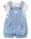 カーターズ Carter's ショートオール セット 2-Piece Top & Shortalls Set 9M (67-72cm) [並行輸入品]