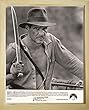 133) 額入写真【 インディ・ジョーンズ　より 】ハリソン・フォード●傷みあり　：ＵＳＡ版　当時物写真 レア貴重品大版 白黒写真