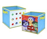Disney Inside Out Storage Cubes (Set of 2), 10' [並行輸入品]