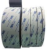 3M 9448A Double Coated Tissue Tape (2"×55Yds, Black) [並行輸入品]