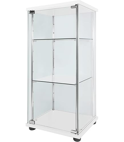 ホワイト木製ガラス扉キャビネットIKEA HAUGA ハウガ コレクションケース Amazon.co.jp: IKEA/イケア HAUGA/ハウガ：キャビネット ガラス扉