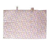 赤ちゃんの城 ナーシングカバー フラワー 70×104cm パープル