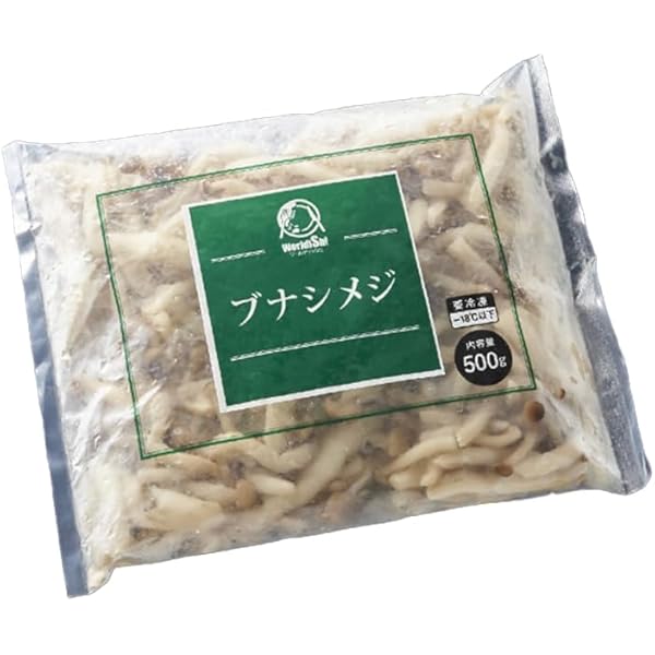 Amazon.co.jp: ぶなしめじ 500g 冷凍 冷凍きのこ 冷凍野菜