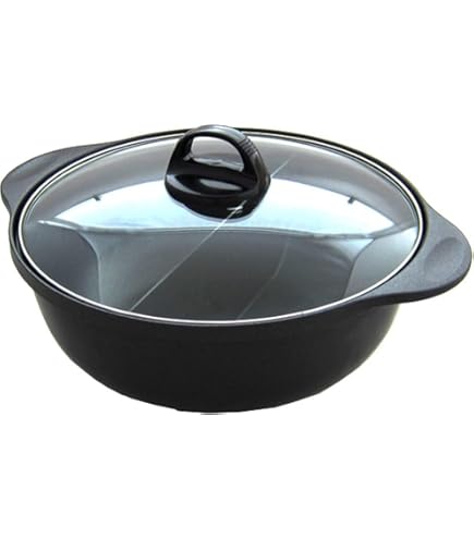 Amazon｜パール金属 鍋 三食鍋 28cm IH対応 ふっ素加工 ガラス蓋付