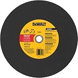 DEWALT DW8020R3 14" x 1/8" x 1" (3F) Aluminum Oxide A24R High Speed Metal Cutting Wheel [並行輸入品]