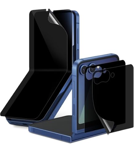 Amazon | For Galaxy Z Flip 3 5G フィルム 覗き見防止 AnnhanT SC-54B