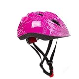 Kinglikeクールスタイル超軽量 高剛性 自転車用 サイクリング ヘルメット 子ども 用 キッズ 幼児 自転車サイクリングヘルメット (レッド)
