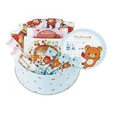 【出産祝】名入れリラックマ お菓子詰合せ NO-30　男の子用