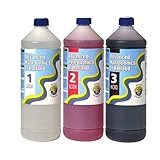 水耕栽培肥料 Advanced ダッチ・フォーミュラ（1000ml） 3本セット