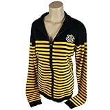 Wichita State Shockers公式NCAAストライプジッパーフロントカーディガンキャンパスL by Glitterギア
