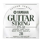 ヤマハ YAMAHA FS52 アコースティックギター用 バラ弦 2弦×6本