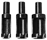 General Tools S31 3/8-Inch, 1/2-Inch, 5/8-Inch Plug Cutter Set [並行輸入品]