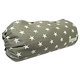 Jolie・Joie 【デニムシリーズ★PART1】日本製 シッカリ生地 リバーシブル(M灰星柄×デニム) 抱っこ紐(だっこひも）収納カバー 通常配送無料