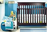 New Baby Boy Ocean Whale 8pcs Crib Bedding Set with Bumper by Circo