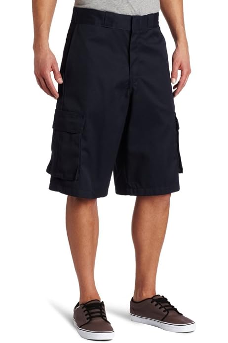 13 Inch Loose Fit Twill Cargo Short 
