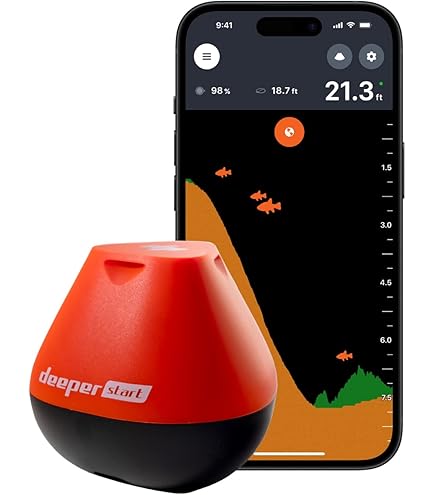 Amazon | Deeper スマートソナー PRO+ - GPS ポータブル ワイヤレス Wi 