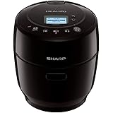 シャープ ヘルシオ ホットクック 電気調理鍋 無水鍋 1.0L 1~2人用 スマホ連携 2段調理 ブラック KN-HW10E-B