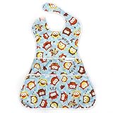 Bumkins Waterproof Supersized Superbib, Blue Owl by Bumkins