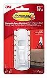3M COMMAND LARGE HOOK WHITE 17003
