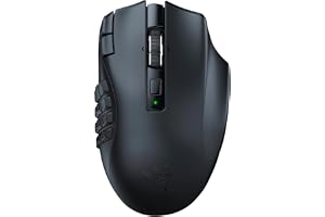 Razer(レイザー) Naga V2 HyperSpeed MMOに最適な多ボタンのワイヤレスゲーミングマウス プログラム可能な19ボタン フリースピンまたはタクタイルスクロールホイール HyperSpeed Wireless Bluetooth Focus Pro 30K オプティカルセンサー ナーガ ブイツー ハイパースピード 【日本正規代理店保証品】