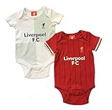 Liverpool F.C. 2 Pack Bodysuit 6/9 mths PS / リバプール F.C. 2 パック ボディスーツ 6-9ヶ月 PS / ロンパース カバーオール