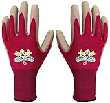 g-style 【ガーデニング用手袋】 ラバーファーム ピンク S (G6-3 S) 5双セット