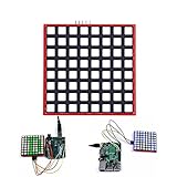 ランフィー LEDフルカラー8x8?RGBドットマトリックススクリーン モジュール、Arduino Raspberry?Pi?3/2/B+