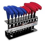 Wilmar W80277 T-Handle Combination Hex Key Set, 10-Piece by Wilmar Corporation [並行輸入品]