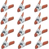 Online Best Service 12 Pack 6 inch Clamp Large Heavy Duty Spring Metal 3 inch Jaw opening [並行輸入品]