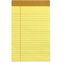Amazon.co.jp: TOPS ジュニアサイズ イエローパッド50枚×24冊 : 文房具