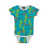 【Villervalla】 ヴィッレヴァッラ  ロンパース アニマルプリント トカゲ LIZARD 62 青 115CV