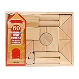 Buy Now 。60-piece標準ユニットBuilding Blocks withストレージボックス、木製ブロック